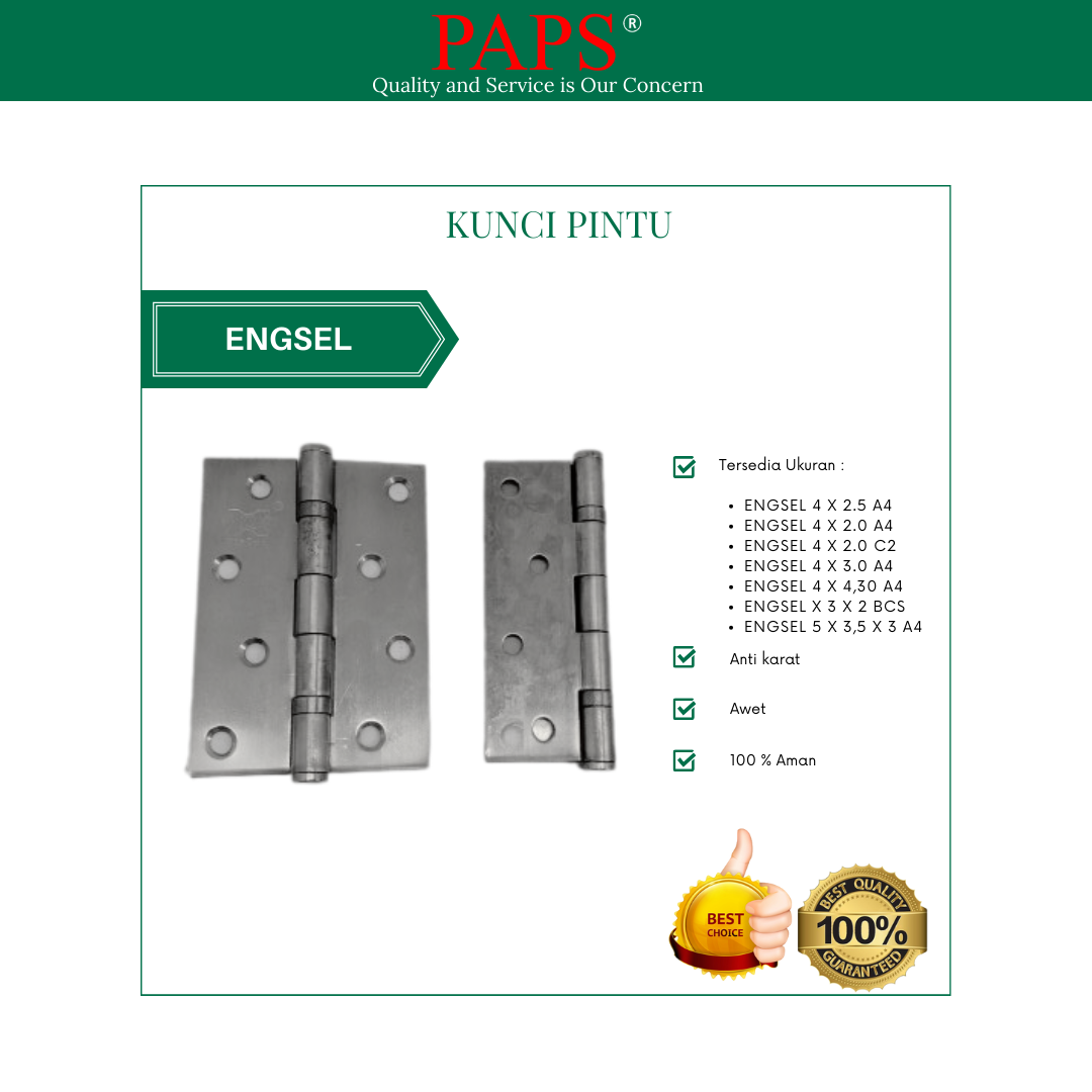 Engsel Pintu 