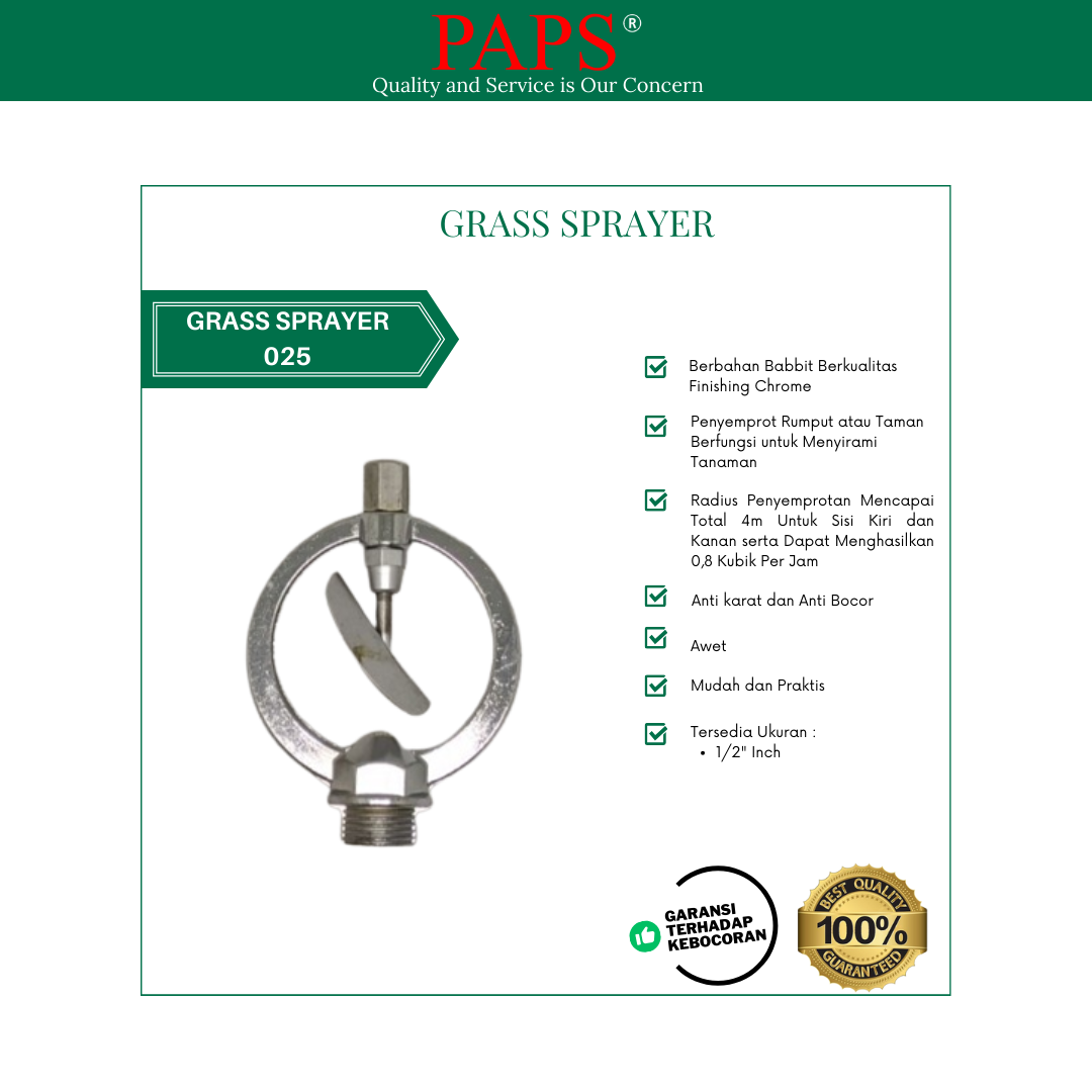 Grass Sprayer 025 PAPS